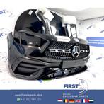 H247 GLA AMG LINE VOORKOP ZWART 2019-2024 origineel Mercedes, Pare-chocs, Avant, Utilisé, Enlèvement ou Envoi