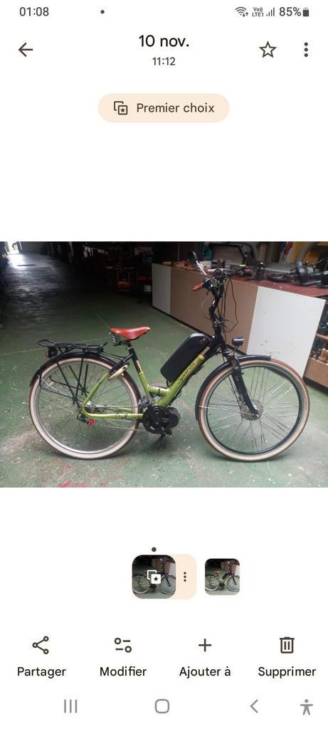 velo électrique Sparta opportunité, Vélos & Vélomoteurs, Vélos électriques, Comme neuf, Sparta, Enlèvement