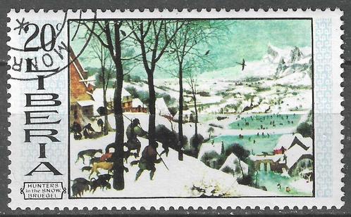 Liberia 1969 - Yvert 483 - Beroemde Kunstwerken (ST), Postzegels en Munten, Postzegels | Afrika, Gestempeld, Verzenden