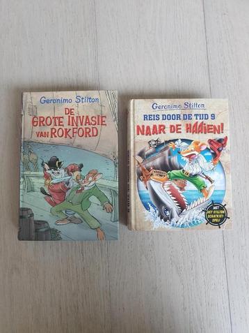 2 boeken van Geronimo Stilton beschikbaar voor biedingen