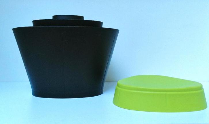 Tupperware™ « Keukenorganiseer » zwart - groen, Huis en Inrichting, Keuken | Tupperware, Nieuw, Bak of Kom, Groen, Verzenden