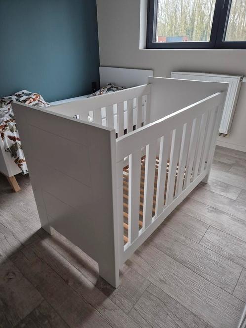 Bopita Merel ledikant 60 x 120 cm wit, Kinderen en Baby's, Babywiegjes en Ledikanten, Gebruikt, Ledikant, Ophalen