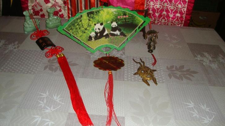 Hou je van Chinese decoratie?, Huis en Inrichting, Woonaccessoires | Wanddecoraties, Zo goed als nieuw, Ophalen of Verzenden