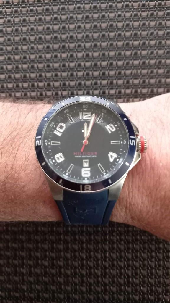 herenhorloge, Staal, Polshorloge, Kunststof, Zo goed als nieuw