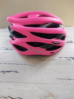 Roze fietshelm met achterlichtfunctie. Nieuw. Maat 59-62 cm., Fietsen en Brommers, Ophalen of Verzenden, Nieuw
