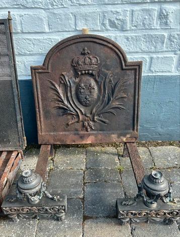 Haardplaat., Ophalen, Gebruikt, Houthaard