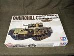 Churchill MK VII - tamiya 1/35, Hobby en Vrije tijd, Modelbouw | Auto's en Voertuigen, Ophalen of Verzenden, 1:32 tot 1:50, Tank