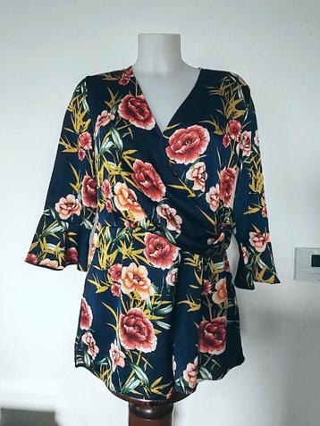 ELLI WITTE playsuit met gekruiste hartjes, maat L beschikbaar voor biedingen