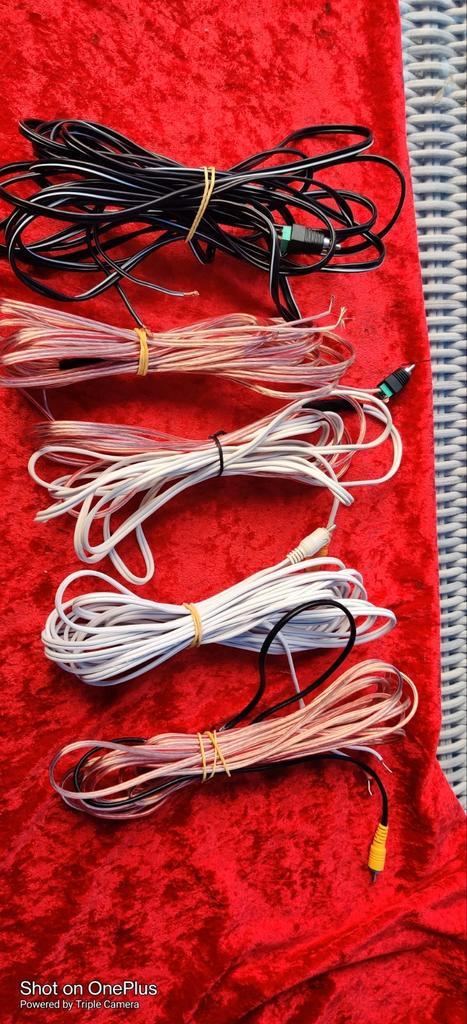 Bose luidspreker kabels 5x, Audio, Tv en Foto, Home Cinema-sets, Ophalen of Verzenden