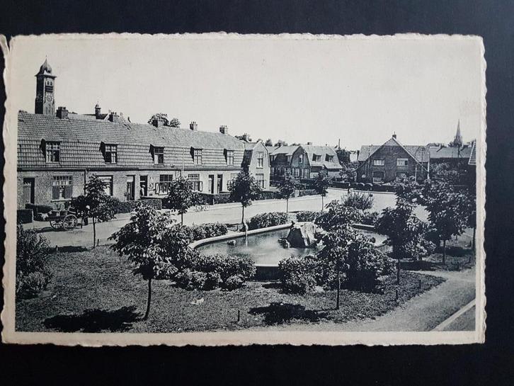 Postkaart Turnhout Tuinwijk Volksplein, Verzamelen, Postkaarten | België, Gelopen, Antwerpen, 1940 tot 1960, Ophalen of Verzenden