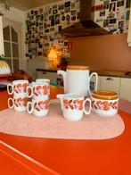 Vintage thee serviesje. Italiaans porcelein. Tognana, Ophalen, Zo goed als nieuw, Overige stijlen, Porselein