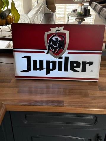 Jupiler licht led reclame bord 70.- perstuk of 2x voor 125.-, Enlèvement, Comme neuf