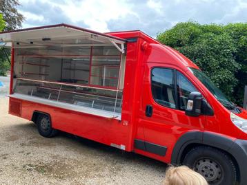 Marktwagen Borco Foodtruck Fiat Ducato, Rouge, Achat, Entreprise, 2 portes