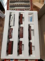 ROCO goederenwagens set Reichsbahn, Hobby en Vrije tijd, Modeltreinen | H0, Ophalen, Gelijkstroom, Wagon, Zo goed als nieuw
