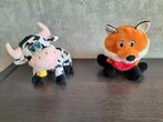 2 jolies peluches en parfait état, Enlèvement ou Envoi, Comme neuf, Vache