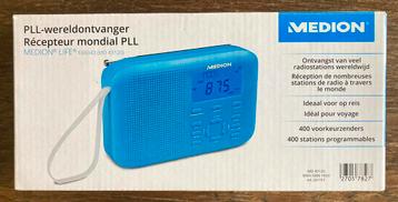 NIEUWE Medion PLL wereldontvanger radio disponible aux enchères