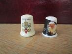 3 vingerhoedjes Paus + Vaticaan, Verzamelen, Vingerhoedjes, Ophalen of Verzenden, Nieuw, Porselein