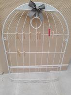 Decoratieve kaartenhouder in vorm van een kooi., Ophalen, Minder dan 50 cm, 50 tot 75 cm, Metaal of Aluminium