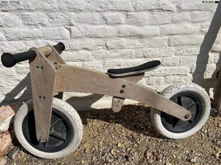 Loopfiets wishbone bike 3 in 1, Kinderen en Baby's, Speelgoed | Buiten | Voertuigen en Loopfietsen, Gebruikt, Loopfiets, Ophalen