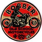 Bobber Old School Motorcycle stoffen opstrijk patch embleem, Verzenden