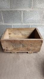 VERLAAGDE PRIJS 2 hele oude houten kratten, Huis en Inrichting, Minder dan 50 cm, Gebruikt, Minder dan 50 cm, Ophalen of Verzenden