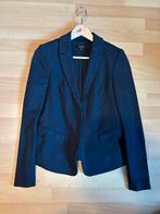 Donkerblauwe blazer Comma maat 36, Blauw, Zo goed als nieuw, Jasje, Maat 36 (S)