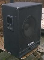 Luidsprekers subs 15 inch 400 - 800 Watt 2 stuks, Audio, Tv en Foto, Luidsprekerboxen, Subwoofer, Refurbished, 120 watt of meer