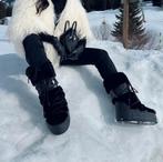 Moon Boots Fur Black 39-41, Enlèvement, Comme neuf