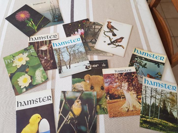 14 exemplaren van het natuurtijdschrift "HAMSTER" jaren '60, Boeken, Tijdschriften en Kranten, Gelezen, Wetenschap en Natuur, Ophalen