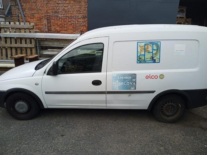 auto, Auto's, Opel, Particulier, Combo Tour, Diesel, Overige carrosserie, 3 deurs, Handgeschakeld, Wit, Zwart, Stof, Voorwielaandrijving