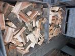 Brandhout droog, ook bruinkool/hout briketten en eierkolen, Tuin en Terras, Blokken, Ophalen, 6 m³ of meer, Overige houtsoorten