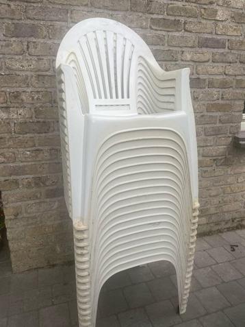 tuinstoelen, Tuin en Terras, Tuinstoelen, Ophalen of Verzenden, Gebruikt, Plastic