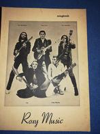 Roxy Music Songbook, Ophalen of Verzenden, 1960 tot 1980, Gebruikt