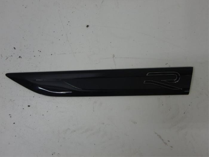 VW Golf 8 R-Line Embleem Sticker Logo Zijscherm Links, Auto-onderdelen, Overige Auto-onderdelen, Gebruikt, Ophalen