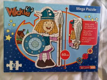 Mega puzzel Wickie - 62 stukjes - 60 cm hoog beschikbaar voor biedingen