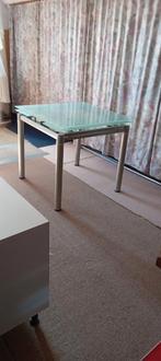 Glazen tafel, Ophalen, Gebruikt, Metaal