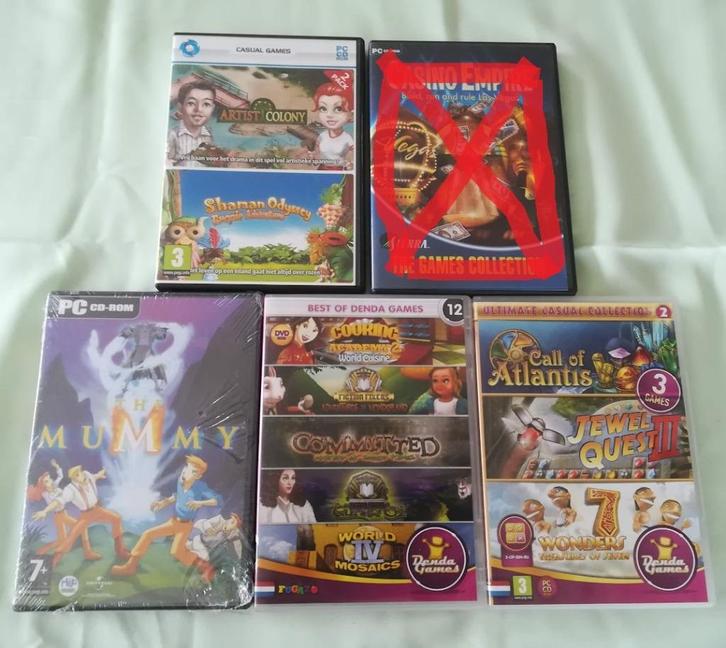 Meerdere of nieuwe pc games, Games en Spelcomputers, Games | Pc, Zo goed als nieuw, Ophalen of Verzenden