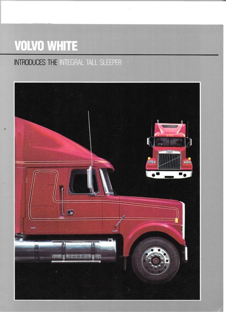 VOLVO WHITE, Boeken, Auto's | Folders en Tijdschriften, Zo goed als nieuw, Volvo, Ophalen of Verzenden