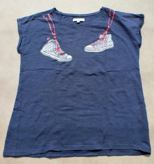 Donkerblauw topje van Frizzle - maat 176, Kinderen en Baby's, Kinderkleding | Maat 176, Zo goed als nieuw, Meisje, Shirt of Longsleeve