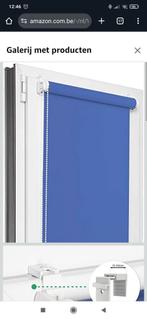 Verduisteren rol gordijn blauw, Huis en Inrichting, Ophalen, Gebruikt, Blauw