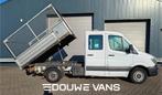Mercedes-Benz Sprinter 310 Kipper DC 7 Pers. Trekhaak Airco, Achterwielaandrijving, Gebruikt, Zwart, 4 cilinders