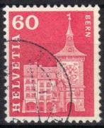 Suisse 1960-1963 - Yvert 652 - Série en cours (OB), Timbres & Monnaies, Timbres | Europe | Suisse, Envoi, Affranchi