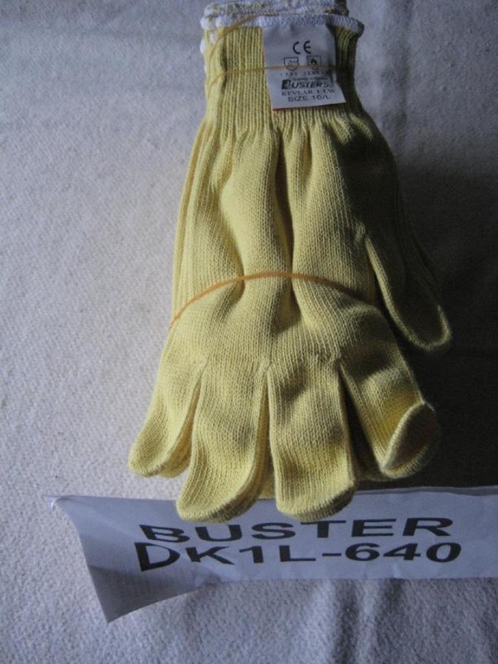 Gants résistants à la chaleur Buster KEVLAR L ou taille 10, Bricolage & Construction, Outillage | Outillage à main, Neuf, Enlèvement ou Envoi