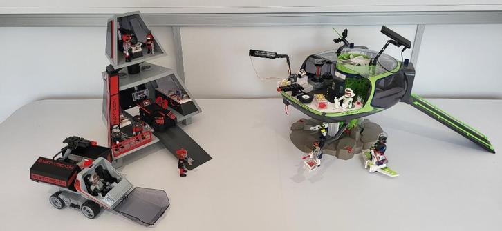 Twee Playmobil-ruimtesets, Kinderen en Baby's, Speelgoed | Playmobil, Zo goed als nieuw, Complete set, Ophalen of Verzenden