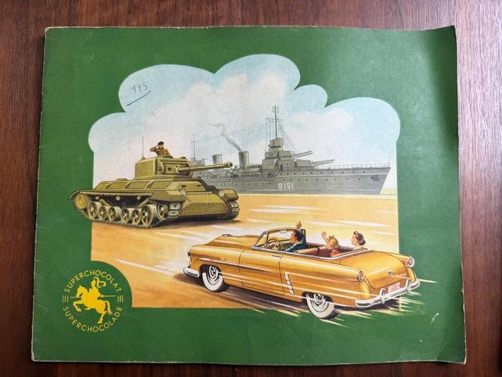 Oorlogsschepen-Tanks-Auto’s, Boeken, Prentenboeken en Plaatjesalbums, Gelezen, Plaatjesalbum, Ophalen