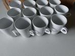 Tassen/Mokken Wit 12 stuks voor 7€, Ophalen of Verzenden, Zo goed als nieuw, Kop(pen) en/of Schotel(s)