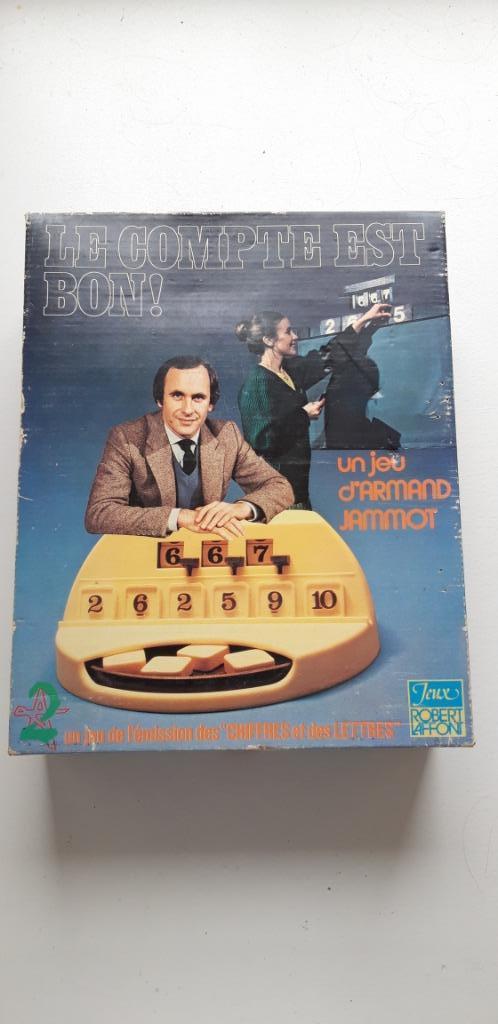 Le compte est bon, Hobby en Vrije tijd, Gezelschapsspellen | Bordspellen, Gebruikt, Een of twee spelers, Ophalen of Verzenden