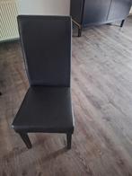 6 stoelen en houten ronde tafel., Huis en Inrichting, Ophalen