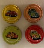 Lot van 4 champagne capsules vw kever - flower power, Enlèvement ou Envoi