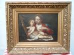schildery-allegorisch tafereel -moeder met kind-18e19e eeuw?, Antiek en Kunst, Kunst | Schilderijen | Klassiek, Ophalen of Verzenden